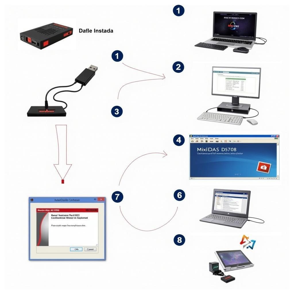 Autel MaxiDAS DS708 Software Installation Process