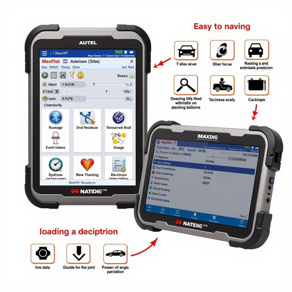 Autel MaxiDiag Elite MD702 Diagnostic Interface