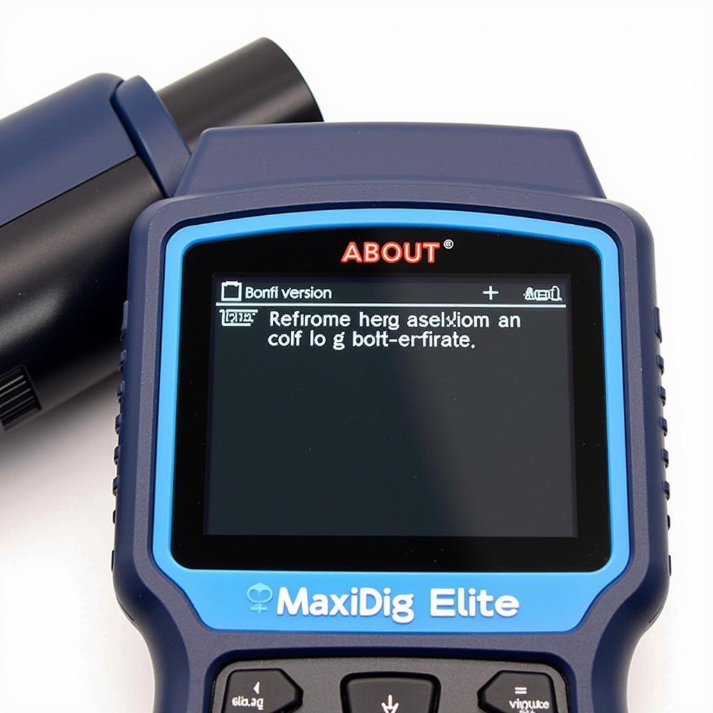 Autel MaxiDiag Elite Updated Software Version