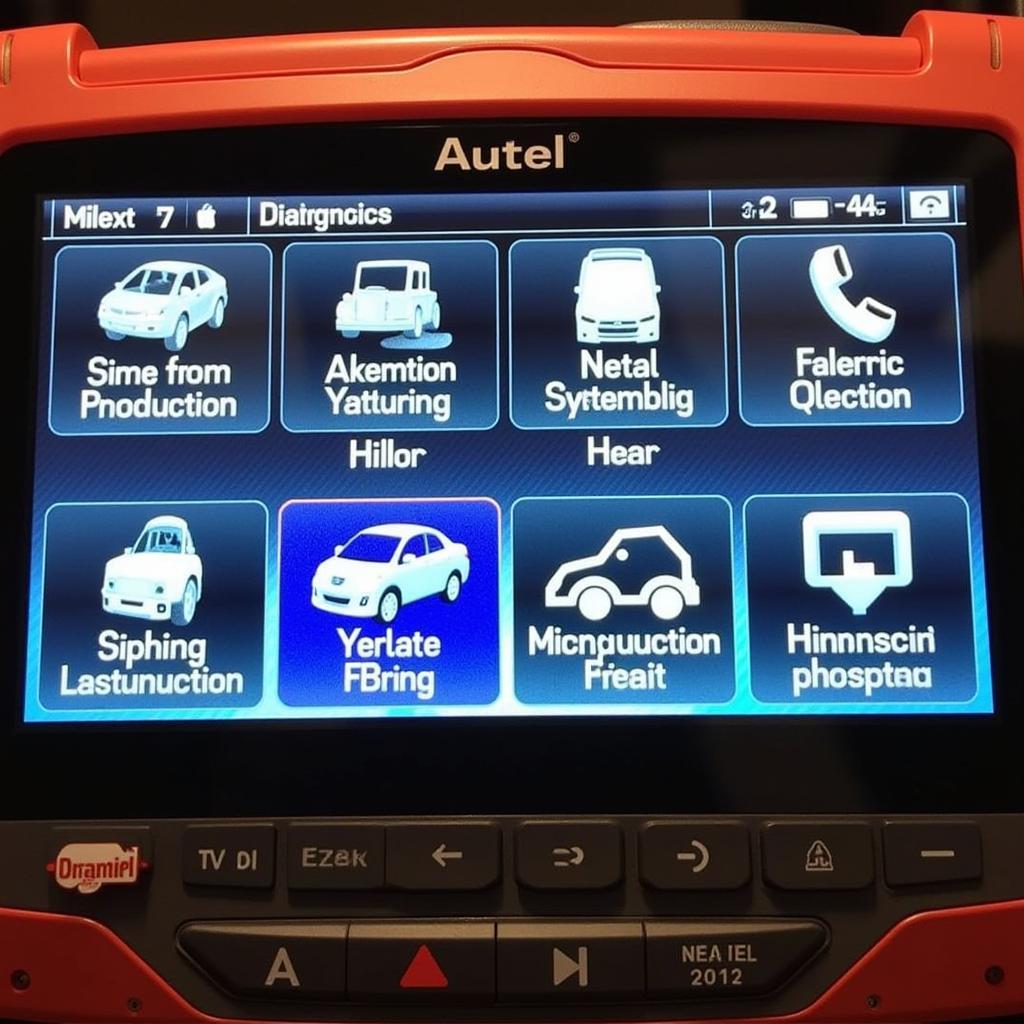 Autel MaxiIM 508 Interface