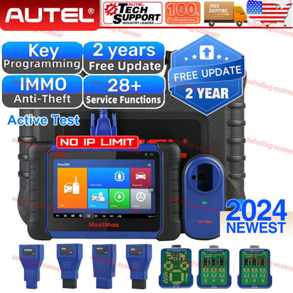 Autel MaxiIM IM508 Full System Diagnostic Scanner key programming Up of IM508S