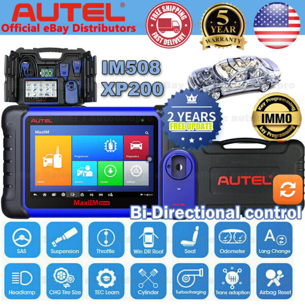 Autel MaxiIM IM508 IMMO Diagnostic Scanner Tool keys Pro.gramming Bidirectional