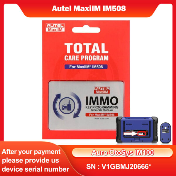 Autel MaxiIM IM508 One Year Update TCP Card