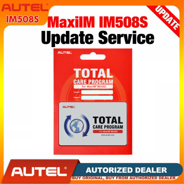 Autel MaxiIM IM508S 1YRUPDATE Subscription Total Care (TCP) IM508S Software