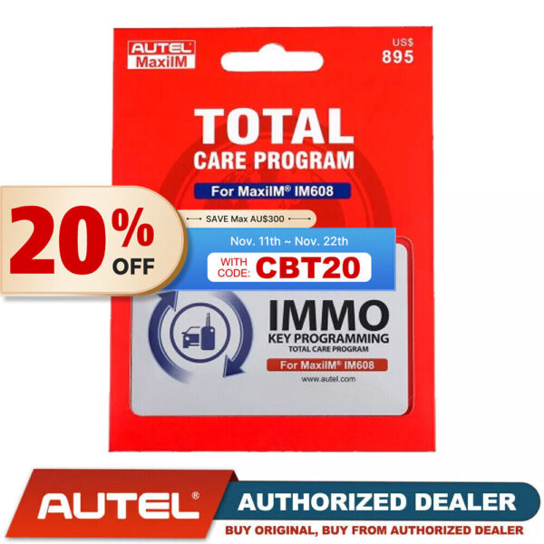 Autel MaxiIM IM608 / IM608 PRO One Year Update TCP Card Program Subscription