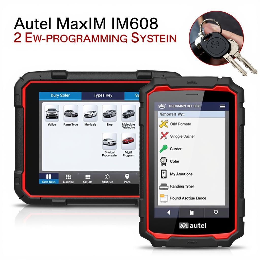 Autel MaxiIM IM608 Key Programming Interface