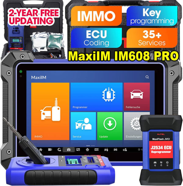 Autel MaxiIM IM608 PRO Auto Diagnostic Tool & XP400 PRO 1MM0 key Prgramming