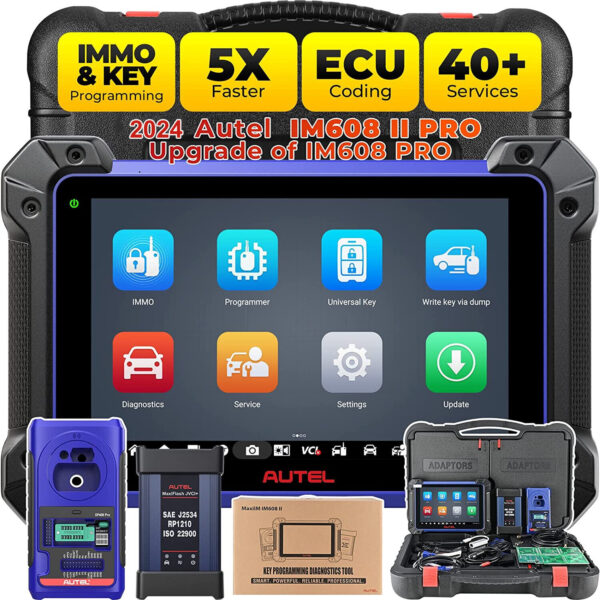 Autel MaxiIM IM608 PRO II keys programming Coding Diagnostic Scanner