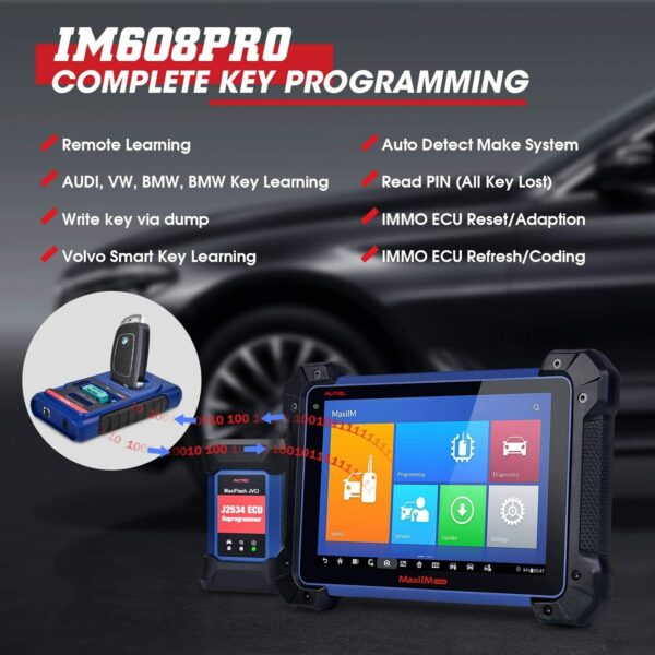 Autel MaxiIM IM608 Pro key Programming XP400 Pro IMKPA Kit G-BOX3&APB112 - Image 6