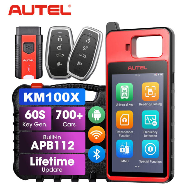 Autel MaxiIM KM100 2024 IMMO key fob Programmer Immobilizer Tool key Creation