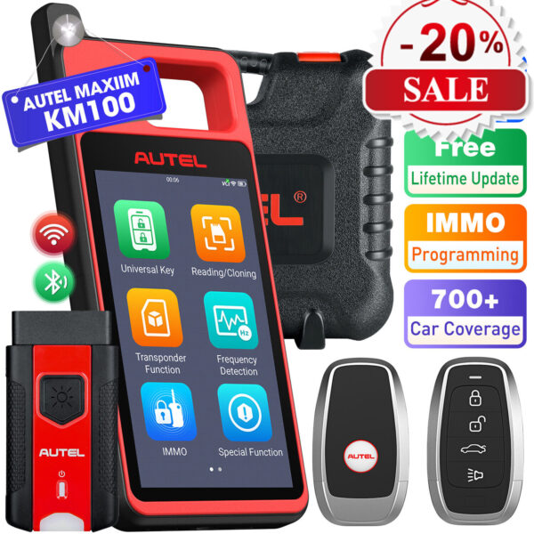 Autel MaxiIM KM100 2024 Version key Programmer Immobilizer Tool keys Creation