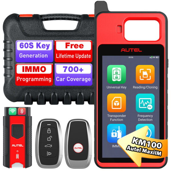 Autel MaxiIM KM100X key fob Programming Tool 2024 Newest Lite of IM508 IM608