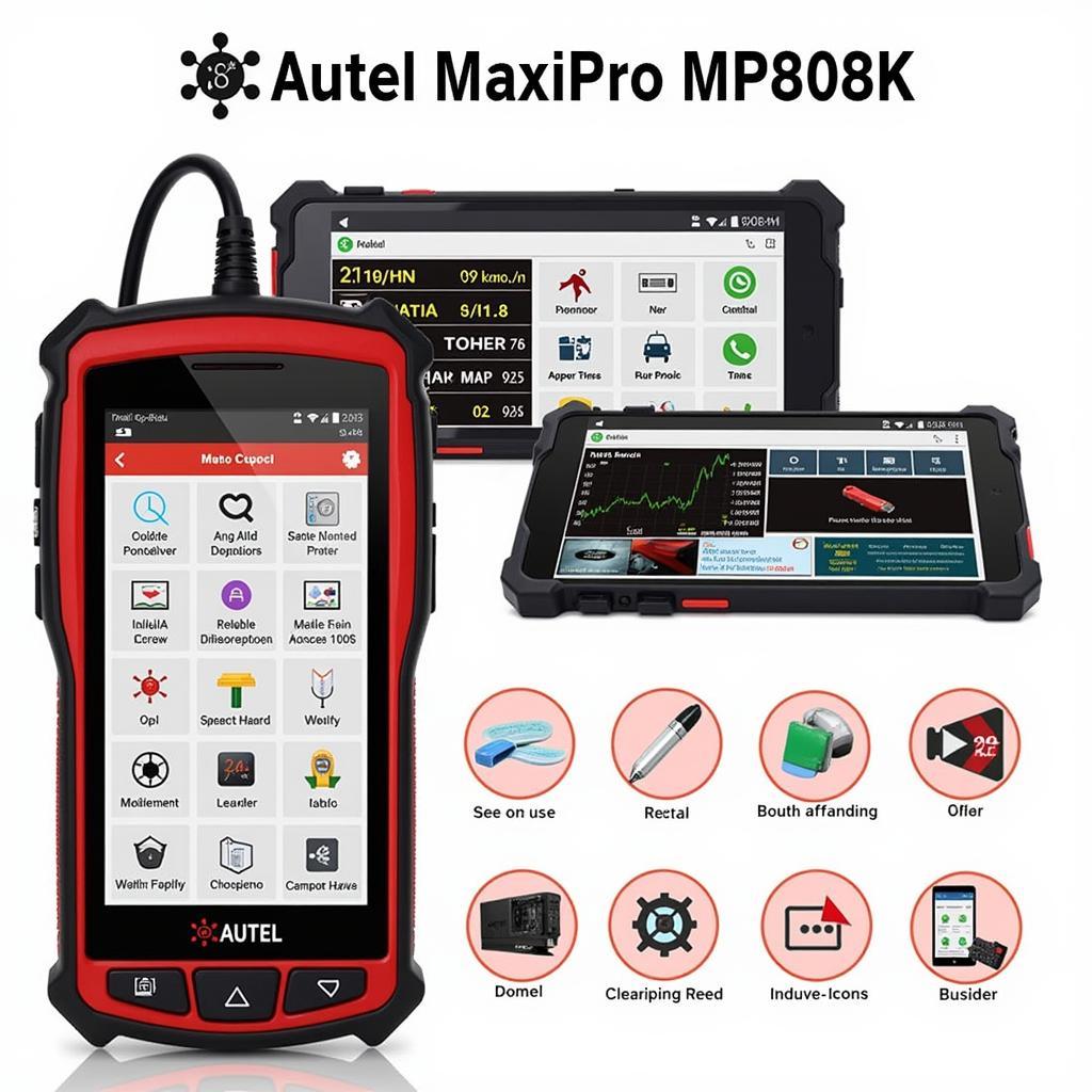 Autel MaxiPro MP808K User Interface