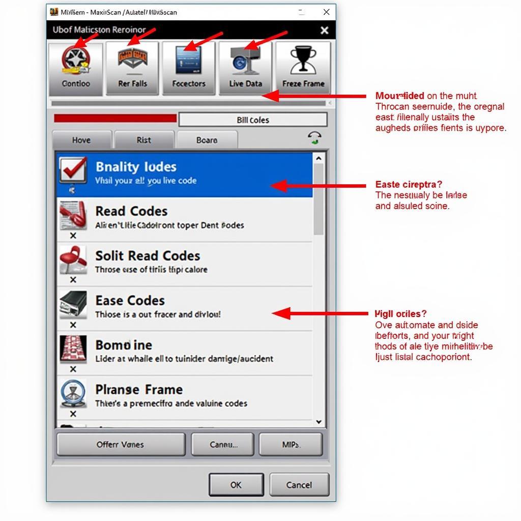 Navigating the Autel MaxiScan Main Menu