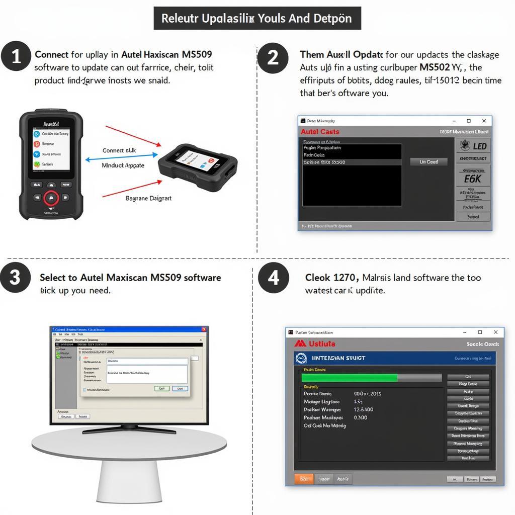 Autel MaxiScan MS509 Software Update Process