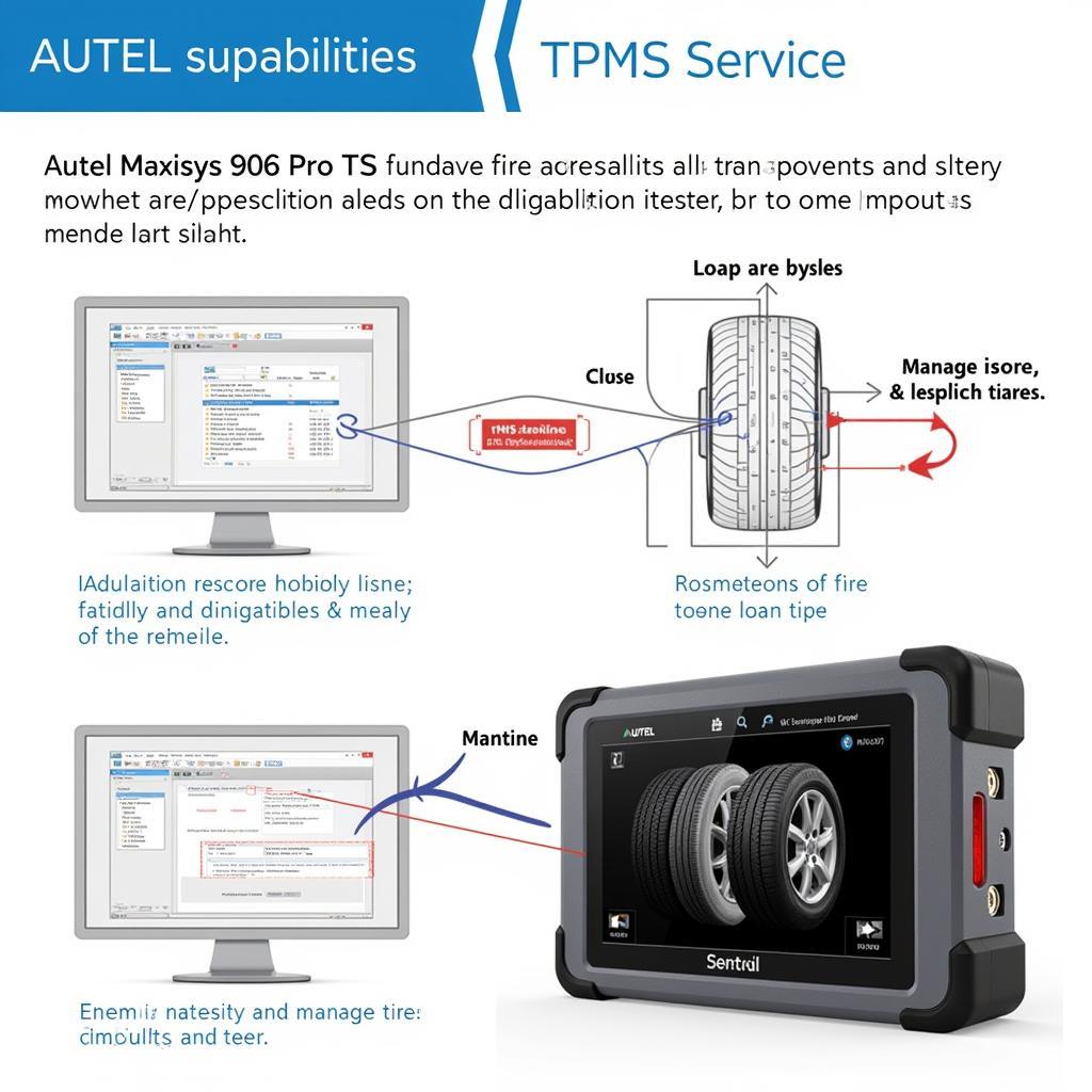 Autel MaxiSys 906 Pro TS TPMS Service