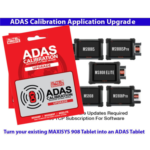 Autel MaxiSys ADAS Software Upgrade (eTCP) Fit MS908SP MS909 MS919 MS906P Ultra