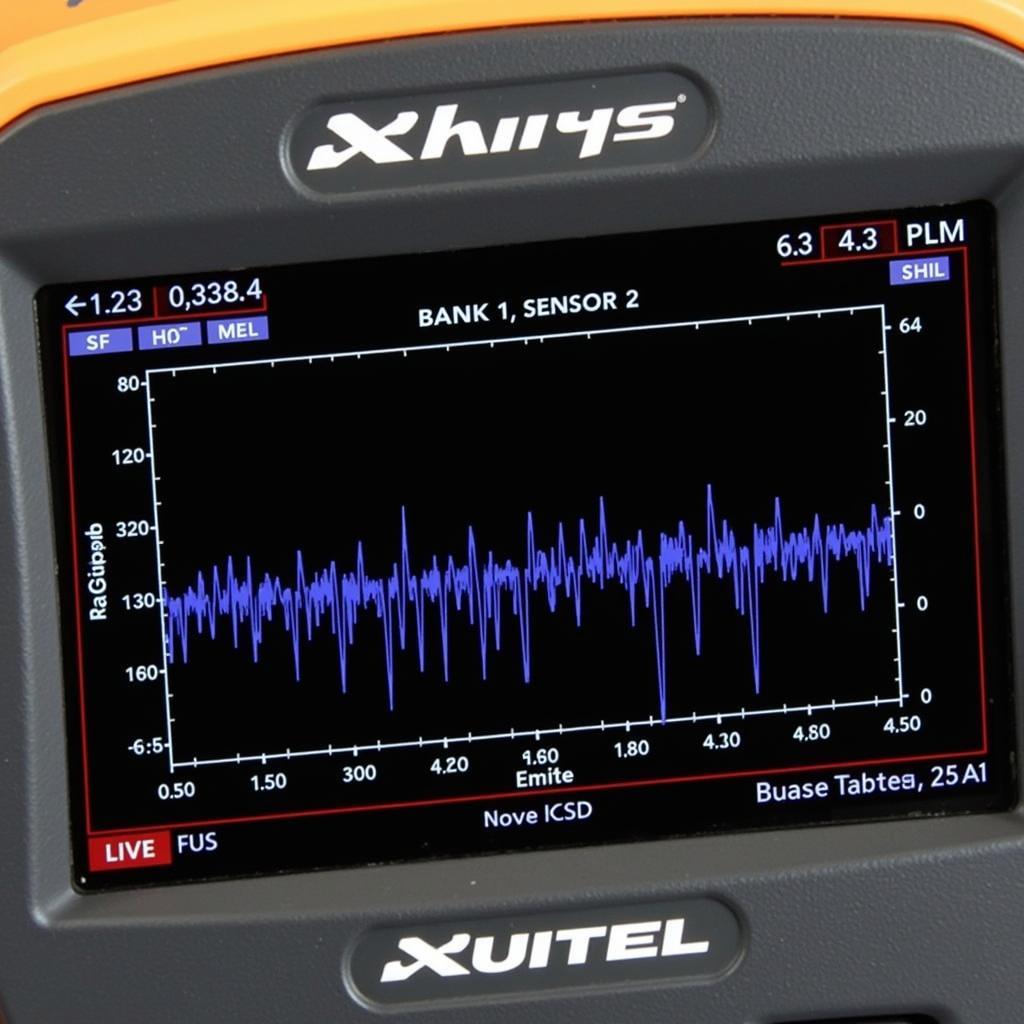 Autel Maxisys Displaying Bank 1 Sensor 2 Reading