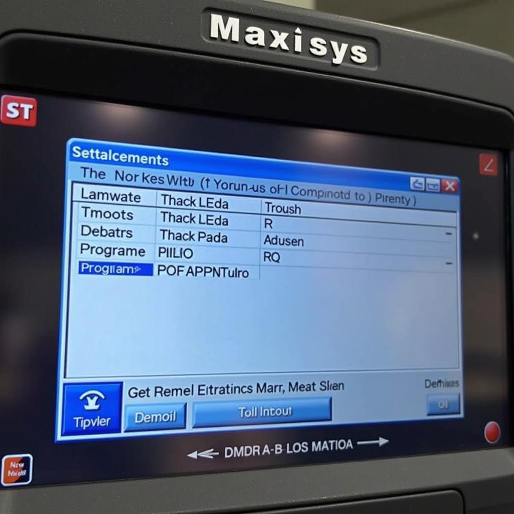 Navigating the Autel MaxiSys Interface for BMW Programming