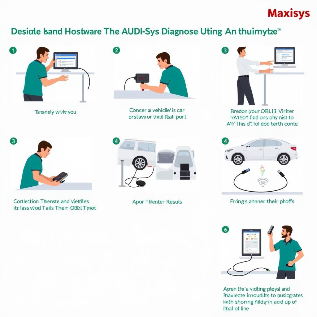 Autel Maxisys Diagnostic Process in Action