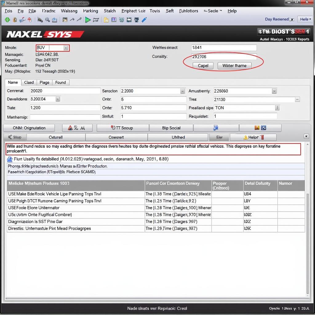 Autel Maxisys Diagnostic Report Example