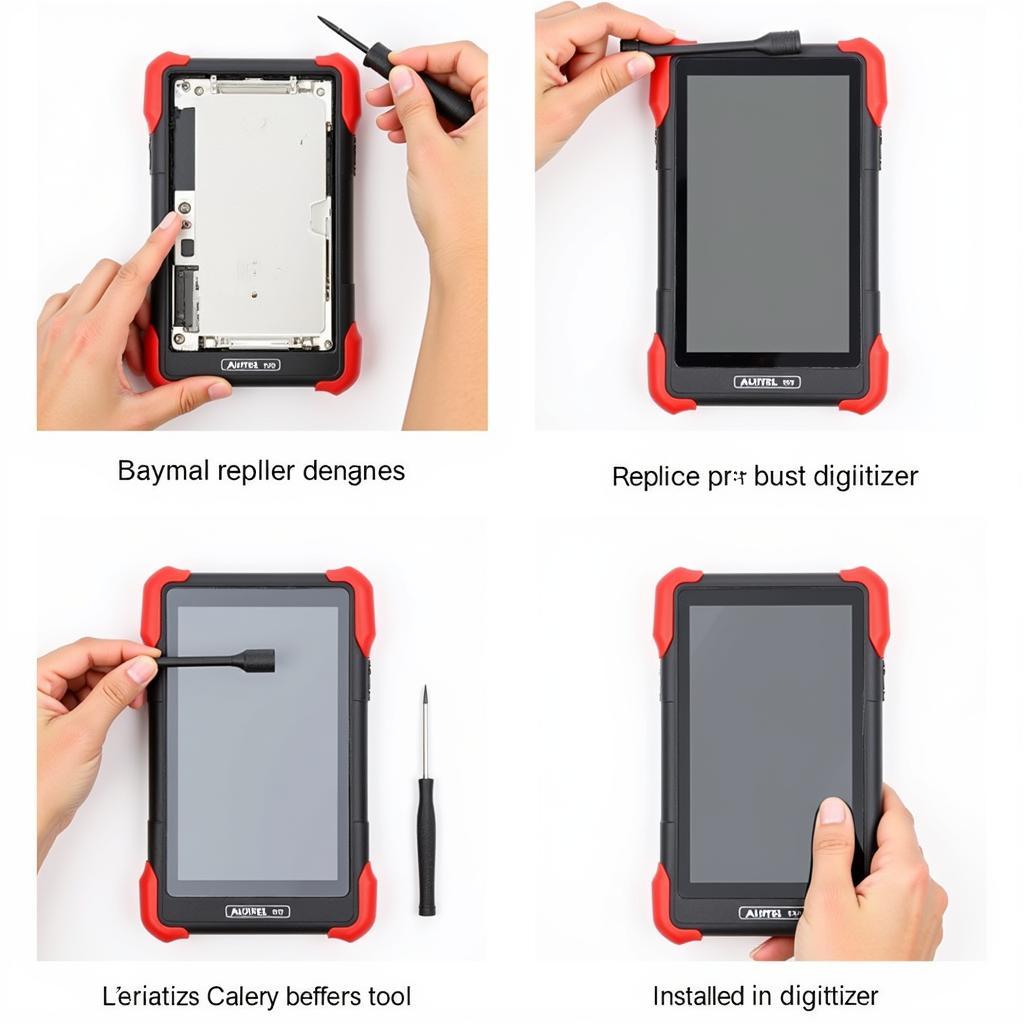 Autel Maxisys Digitizer Replacement Process