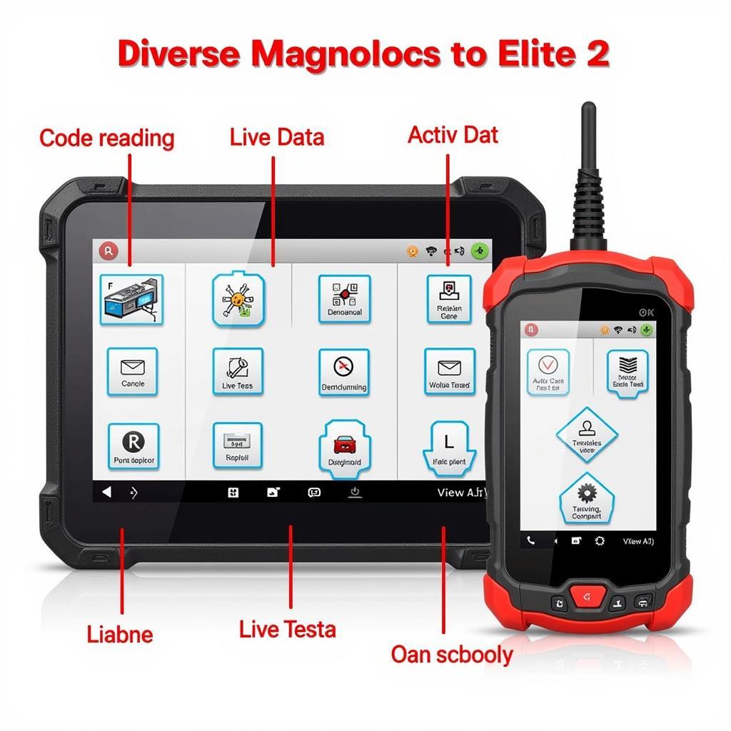 Autel MaxiSys Elite 2 Diagnostic Functions Screen