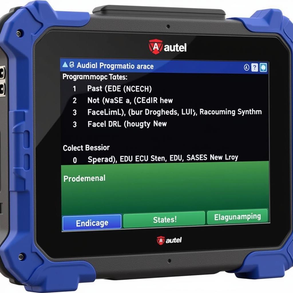 Autel MaxiSys Elite Diagnosing a GM ECU after Programming