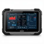 Autel Maxisys Elite Diagnostic Screen in Use