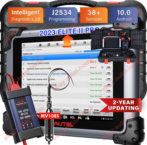 Autel MaxiSys Elite/ Elite II / Elite II Pro Scanner Intelligent Diagnostic Tool