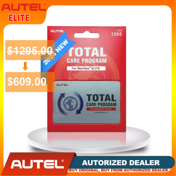 Autel Maxisys Elite / Elite ii One Year Update Service Total Care Program Autel