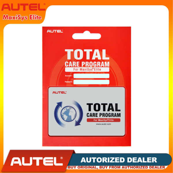 Autel Maxisys Elite / Elite ii One Year Update Service Total Care Program TCP