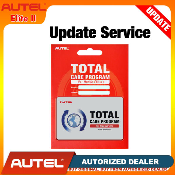 Autel Maxisys Elite II 1 Year Update Service Total Care Program subscription