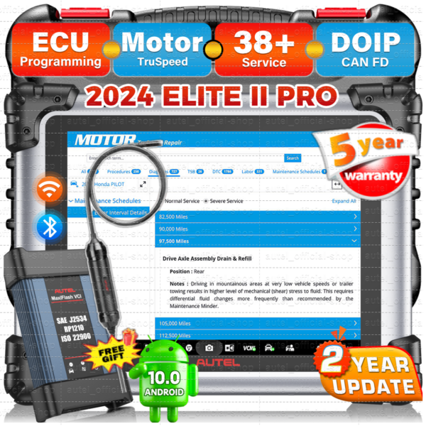 Autel MaxiSys Elite II Pro Programming Diagnostic Scanner Bidirectional 2024 NEW