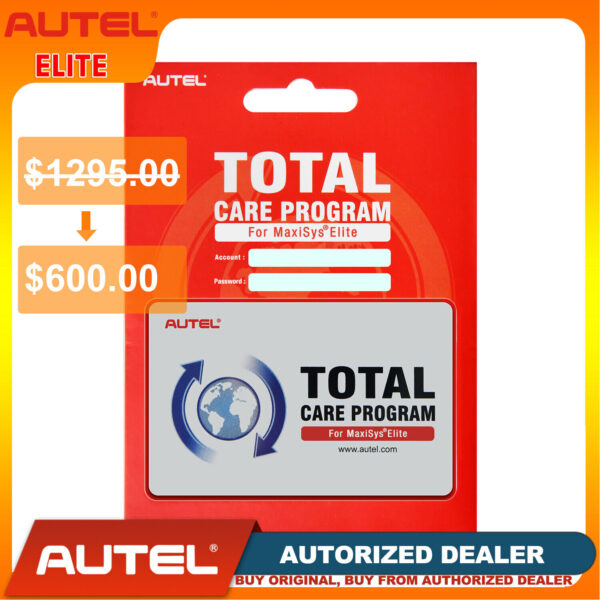 Autel Maxisys Elite One Year Update Service TCP Card