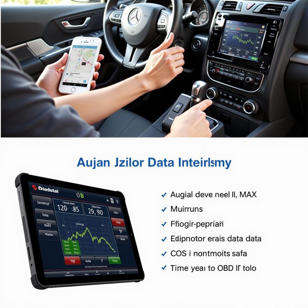 Autel Maxisys Elite Performing Diagnostics