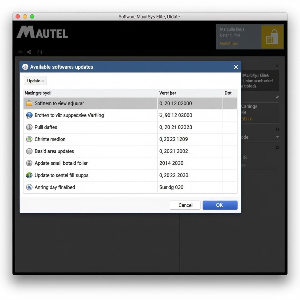 Autel MaxiSys Elite Software Update