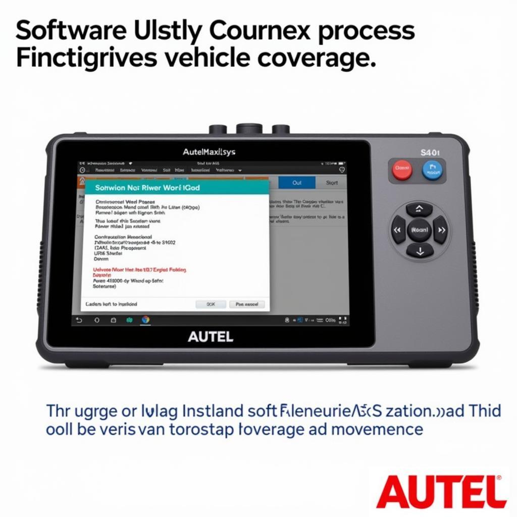 Autel MaxiSys Elite Software Update Process