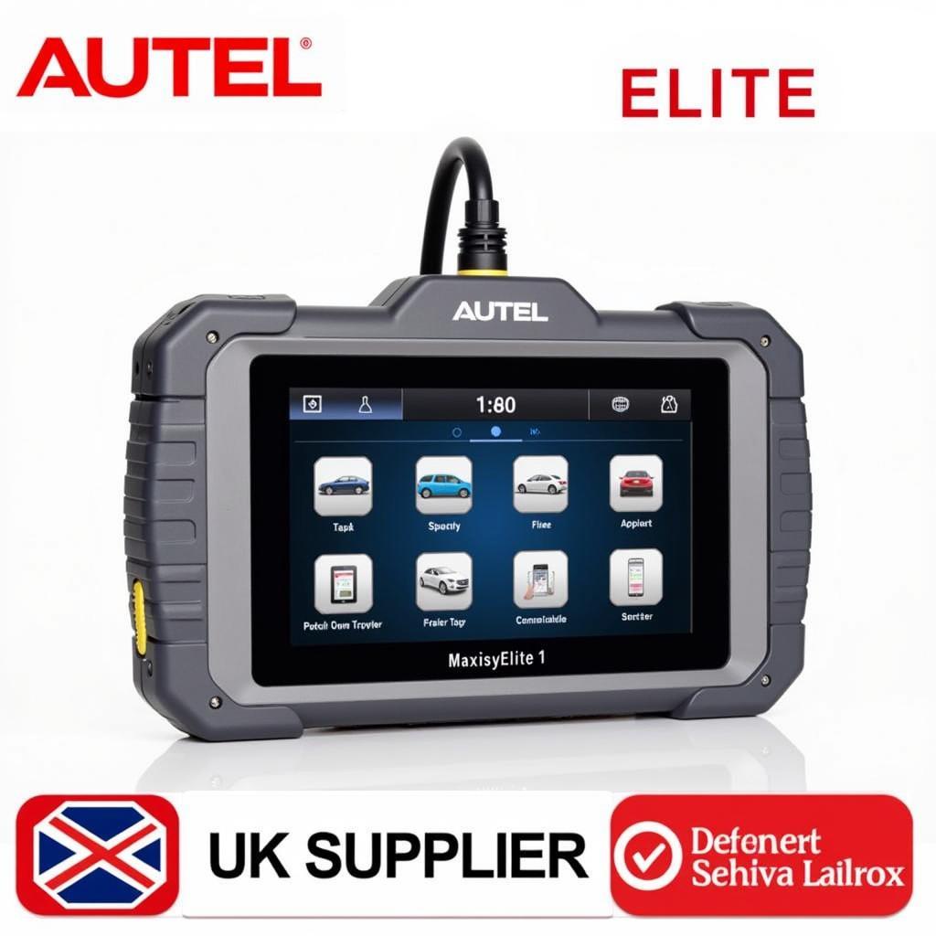 Autel Maxisys Elite from a UK Supplier