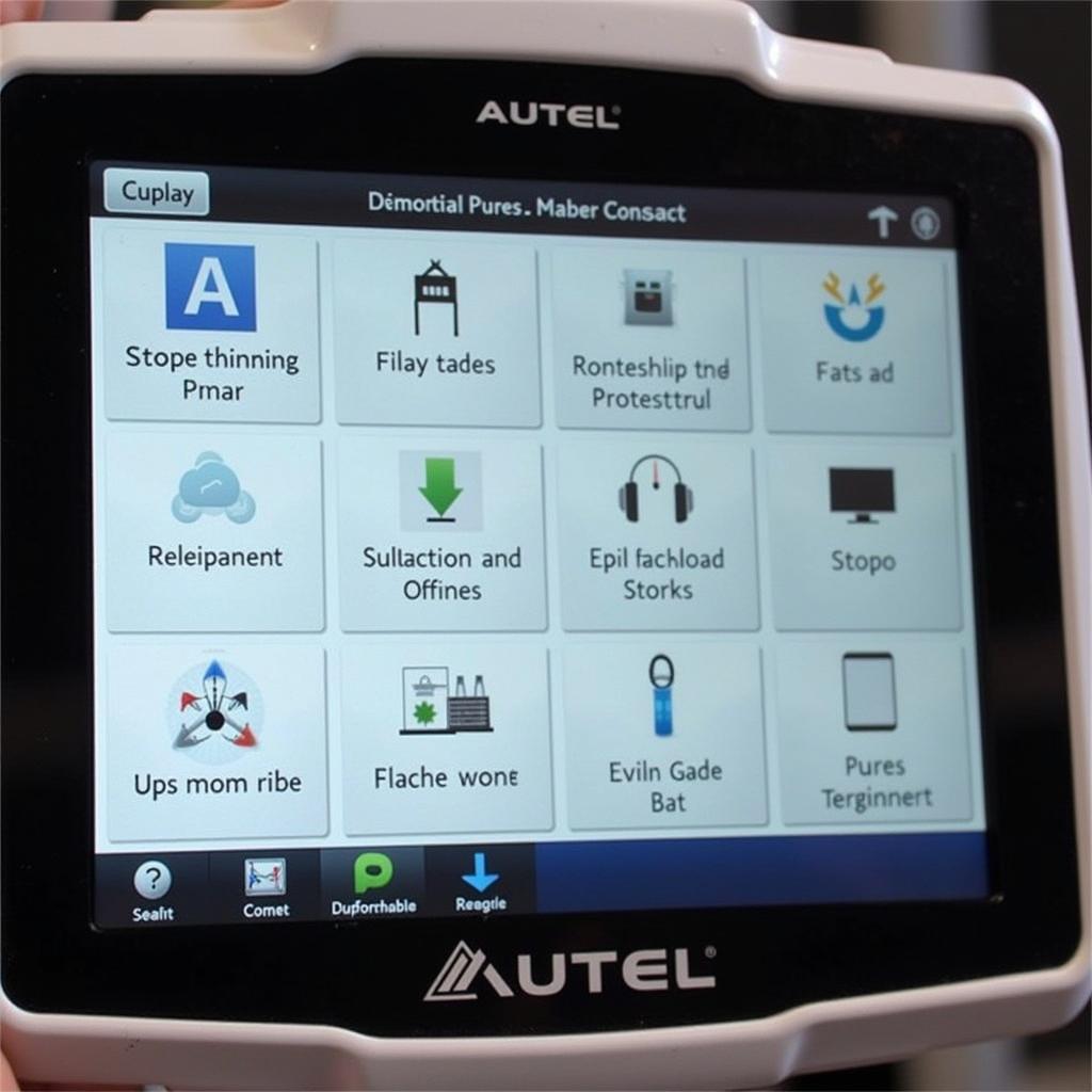 Autel MaxiSys Elite User Interface Demonstration