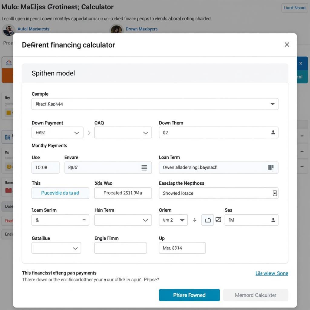 Autel Maxisys Financing Calculator