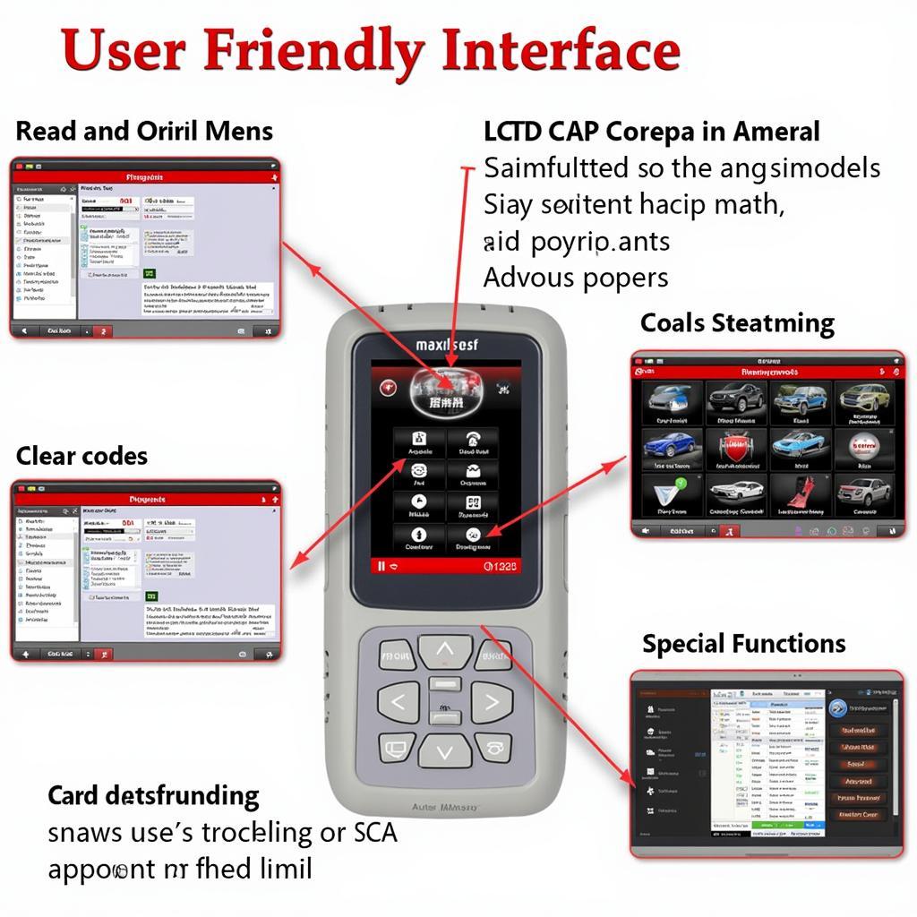 Autel MaxiSys MK808 Diagnostic Interface