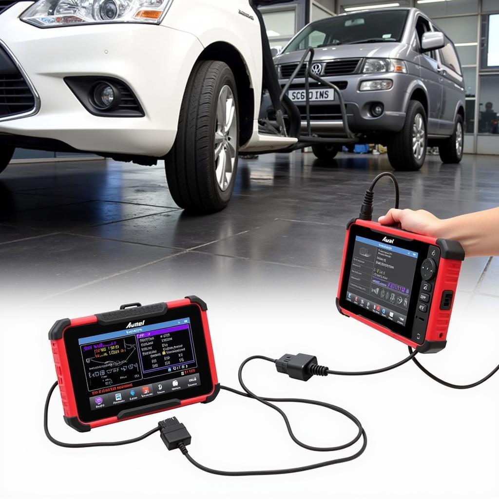 Autel MaxiSys MK808 Performing Diagnostics