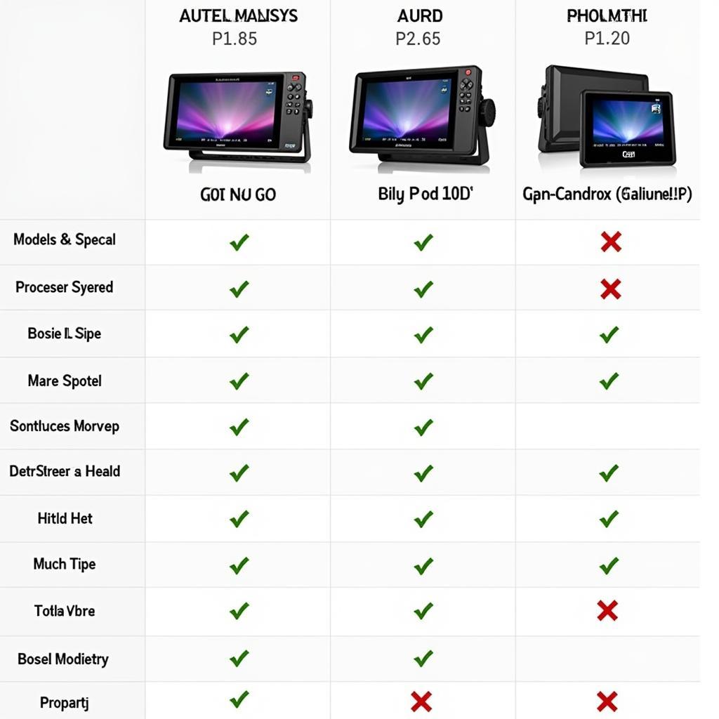 Comparing Different Autel MaxiSys Models