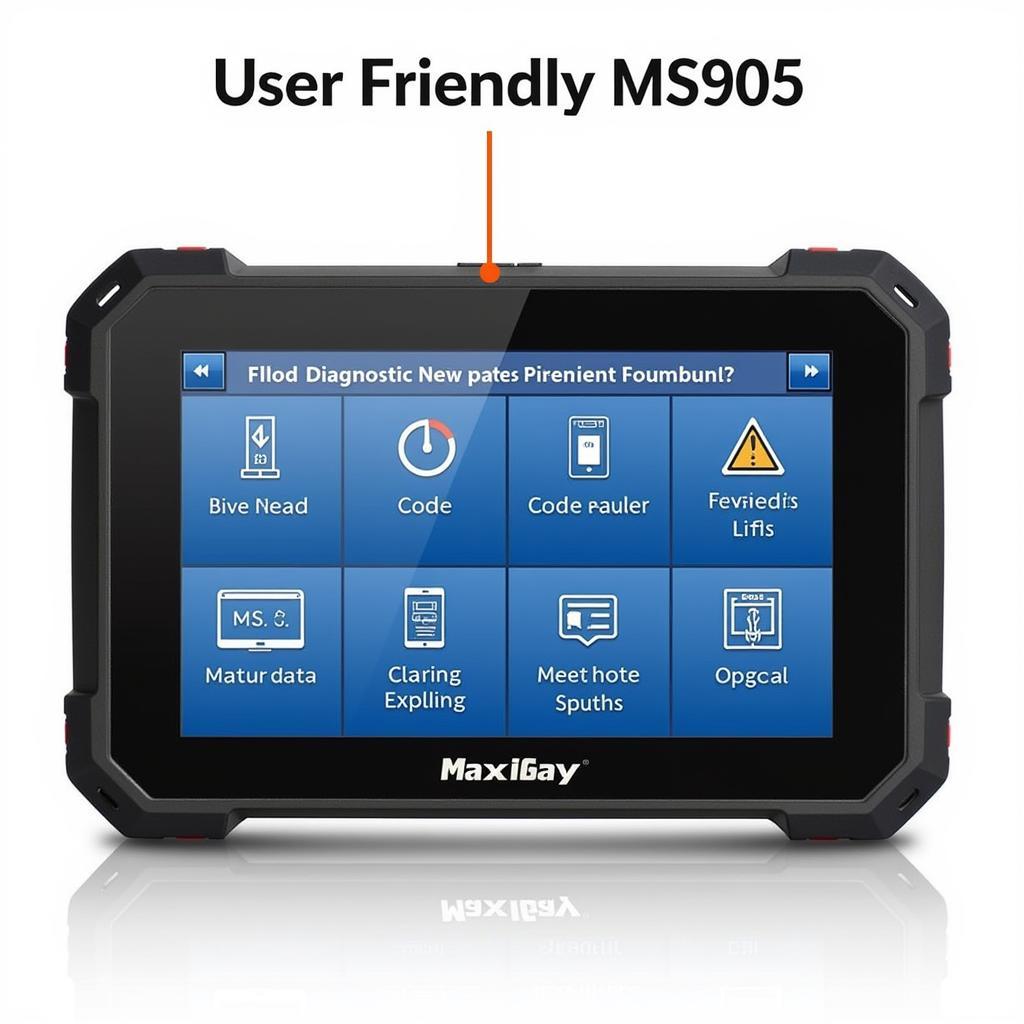 Autel MaxiSys MS905 Diagnostic Interface