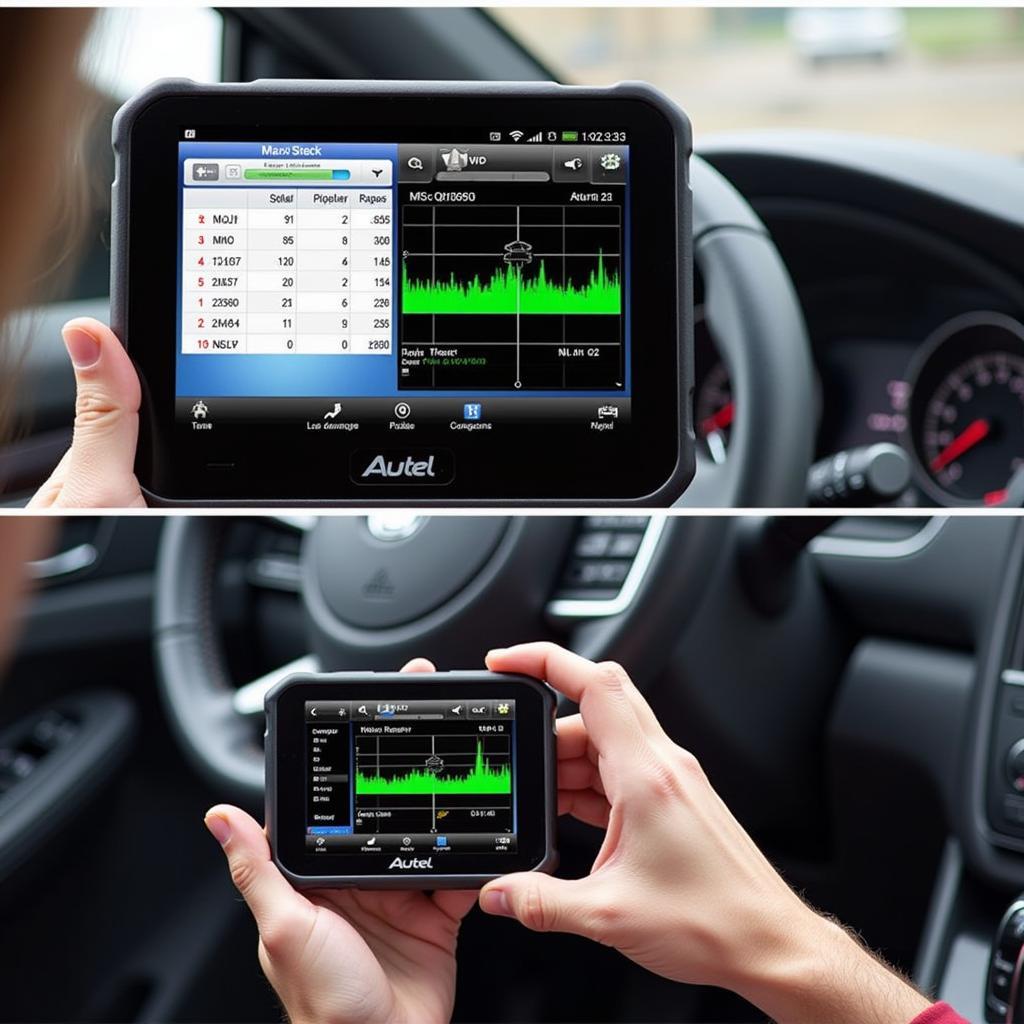 Autel MaxiSys MS906 OBDII Performing Diagnostics