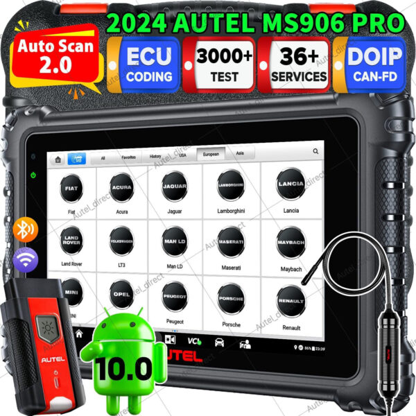 Autel MaxiSys MS906 Pro C0ding Full System Diagnostic Scanner Tool NO IP Limited