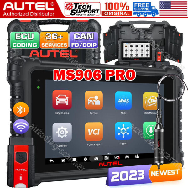 Autel MaxiSYS MS906 Pro Full System Diagnostic Scanner Tool CAN FD As MK906 PRO