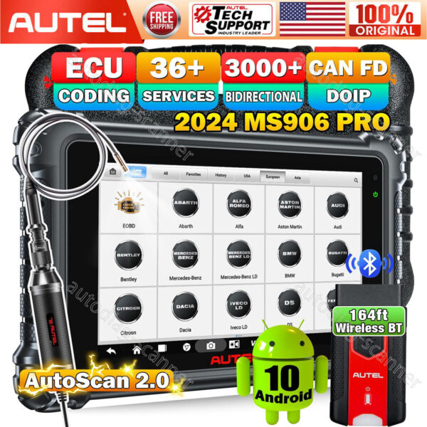 Autel MaxiSYS MS906 Pro MK906 PRO Full System Diagnostic Scanner Upgrade MS906BT