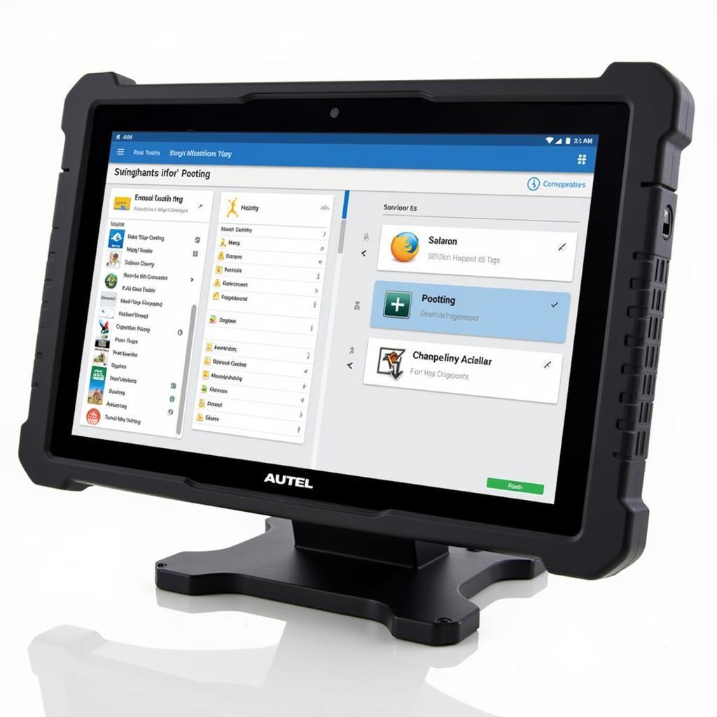 Autel MaxiSys MS906 Pro user interface